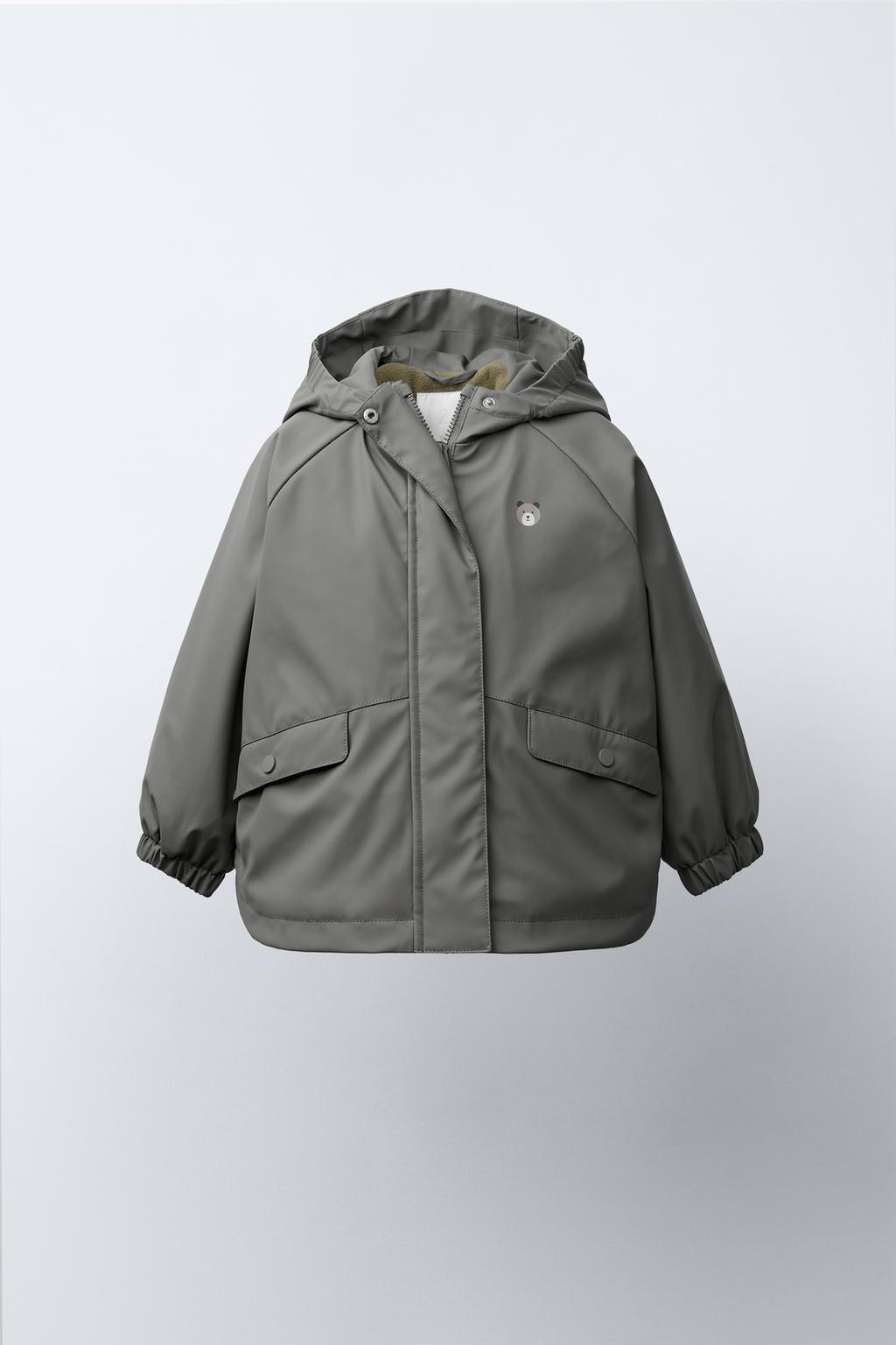 ПРОРЕЗИНЕННЫЙ ДОЖДЕВИК WATER RESISTANT С ФЛИСОВОЙ ПОДКЛАДКОЙ