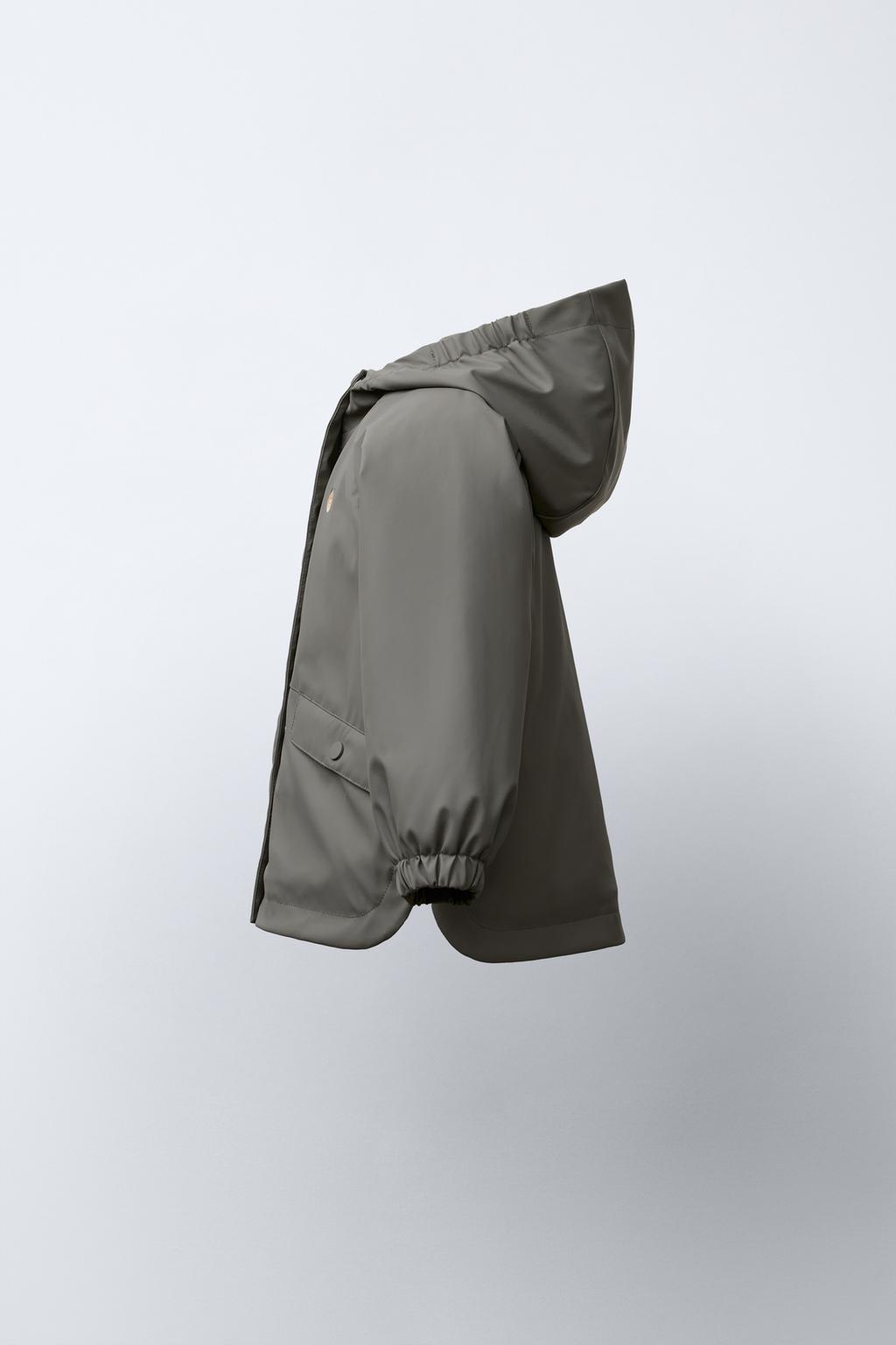 ПРОРЕЗИНЕННЫЙ ДОЖДЕВИК WATER RESISTANT С ФЛИСОВОЙ ПОДКЛАДКОЙ