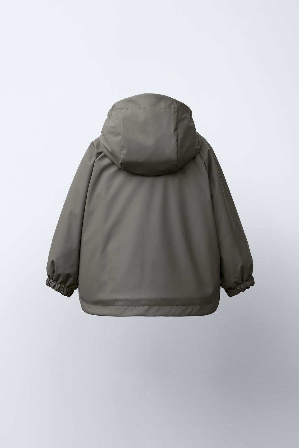 ПРОРЕЗИНЕННЫЙ ДОЖДЕВИК WATER RESISTANT С ФЛИСОВОЙ ПОДКЛАДКОЙ