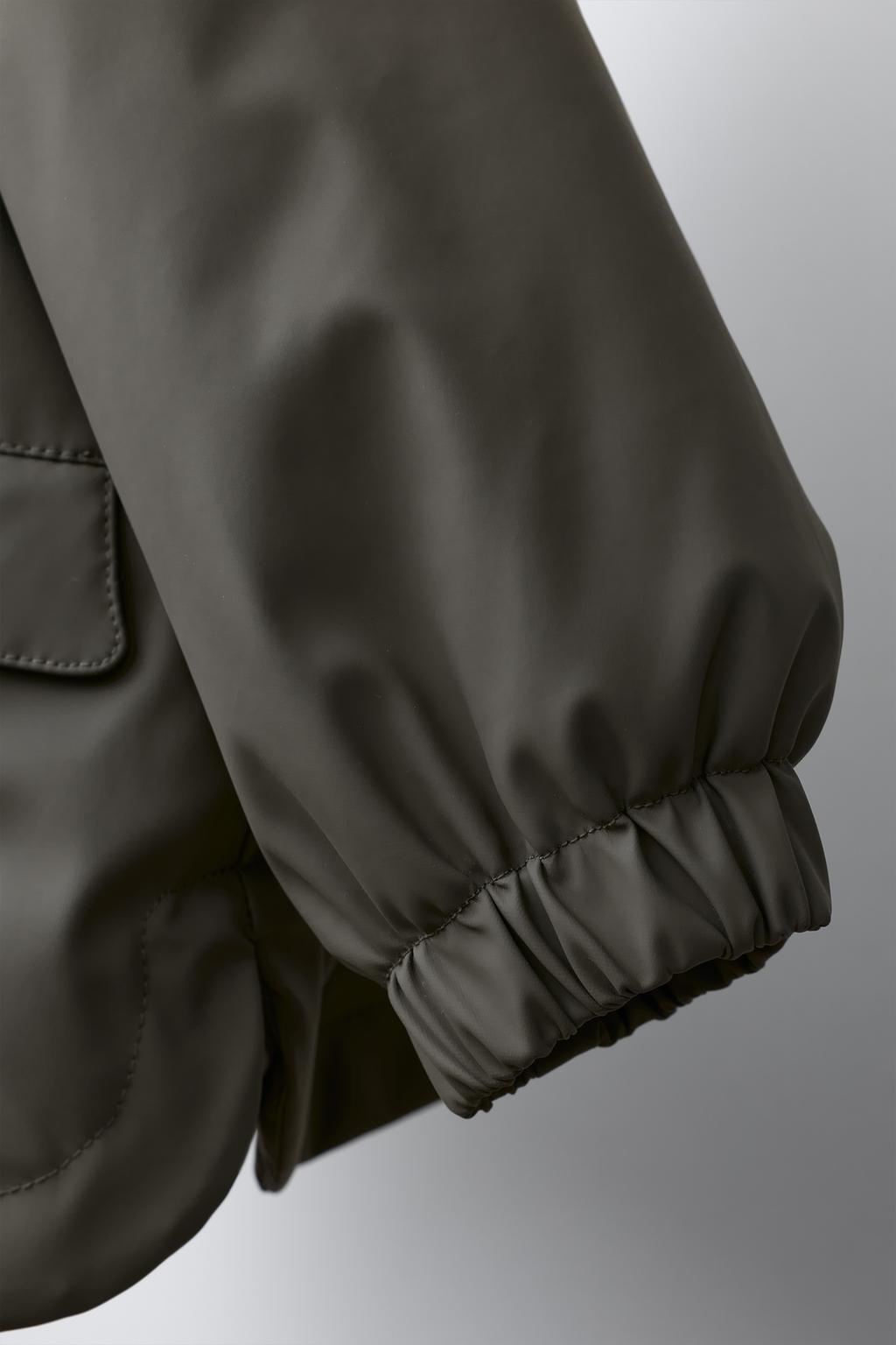 ПРОРЕЗИНЕННЫЙ ДОЖДЕВИК WATER RESISTANT С ФЛИСОВОЙ ПОДКЛАДКОЙ