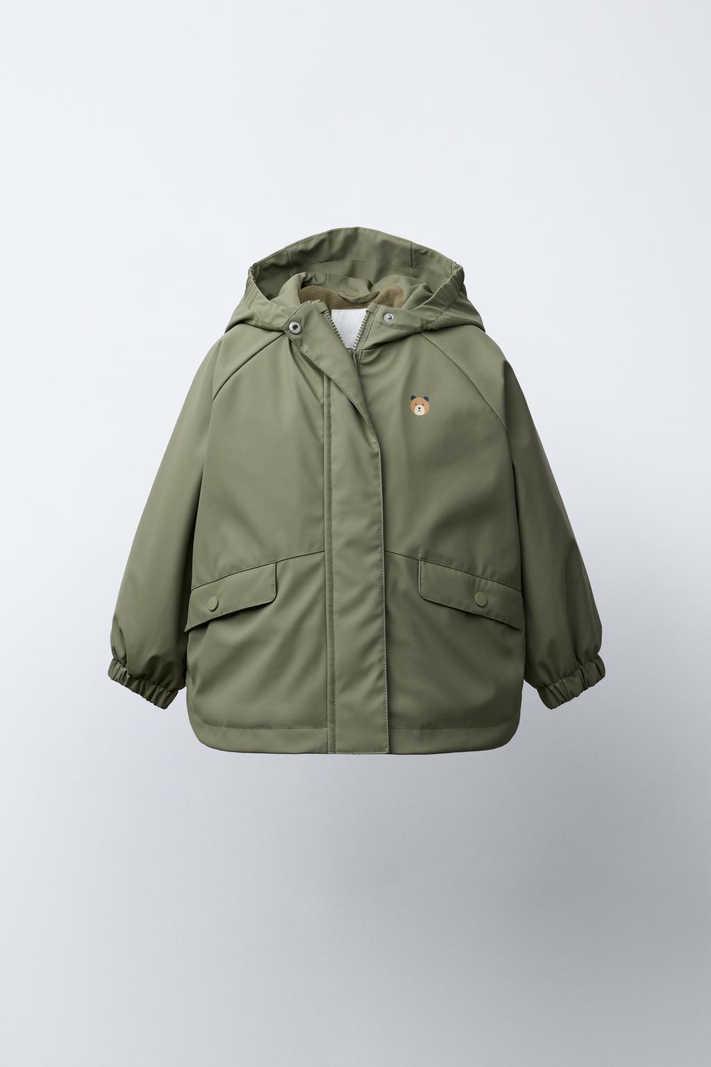 ПРОРЕЗИНЕННЫЙ ДОЖДЕВИК WATER RESISTANT С ФЛИСОВОЙ ПОДКЛАДКОЙ