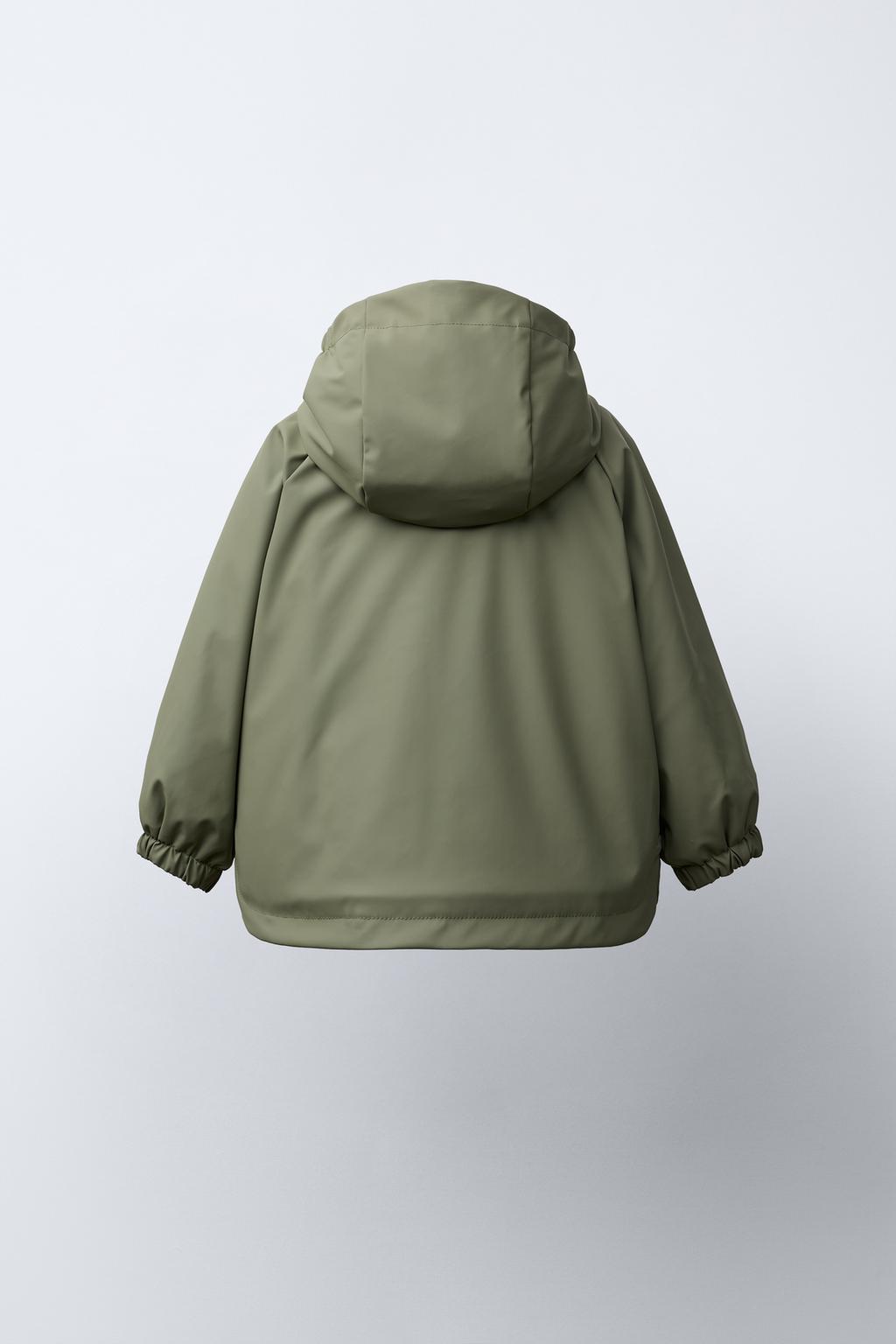 ПРОРЕЗИНЕННЫЙ ДОЖДЕВИК WATER RESISTANT С ФЛИСОВОЙ ПОДКЛАДКОЙ