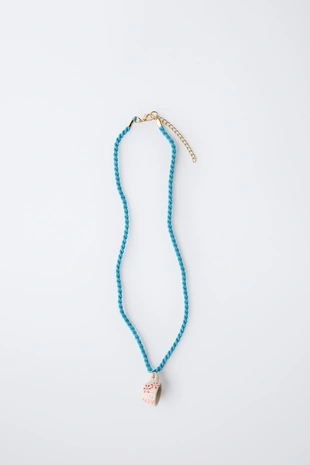 Ожерелье-шнурок с керамической кружкой- Заказать в России