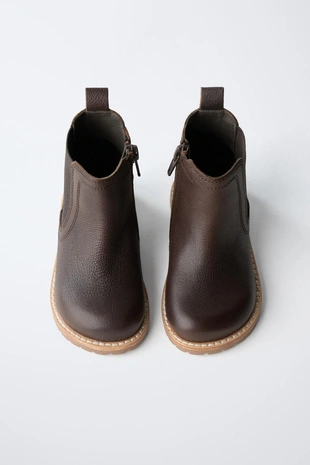 Кожаные ботинки челси- Заказать в России