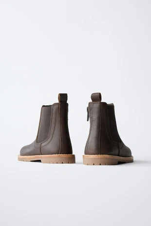 Кожаные ботинки челси- Заказать в России