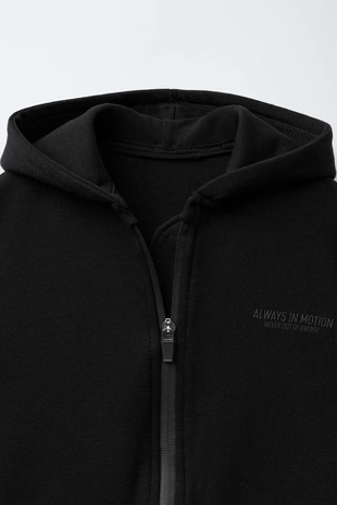 Толстовка на молнии из ткани интерлок- Заказать в России