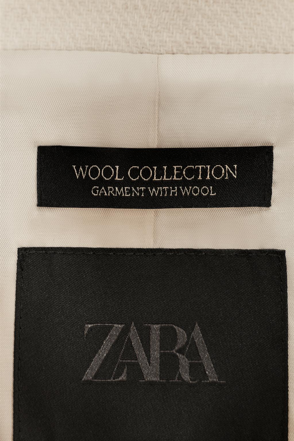 КОРОТКИЙ ТРЕНЧ С ШЕРСТЬЮ — ZW COLLECTION