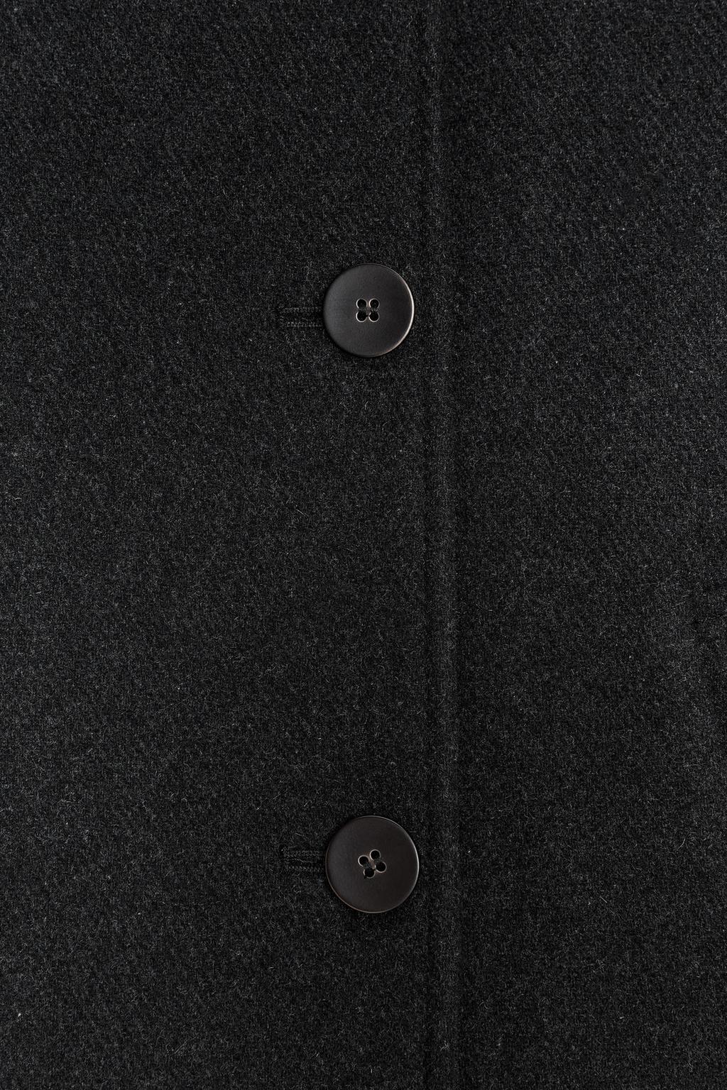 КОРОТКИЙ ТРЕНЧ С ШЕРСТЬЮ — ZW COLLECTION