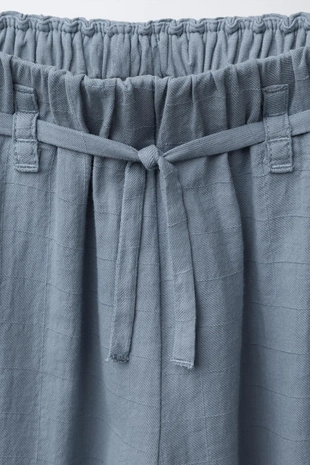 Брюки с эластичным поясом- Заказать в России