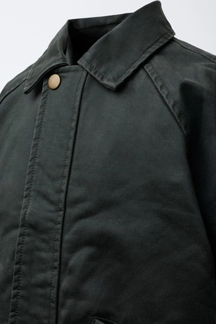 Куртка из вощеной ткани- Заказать в России