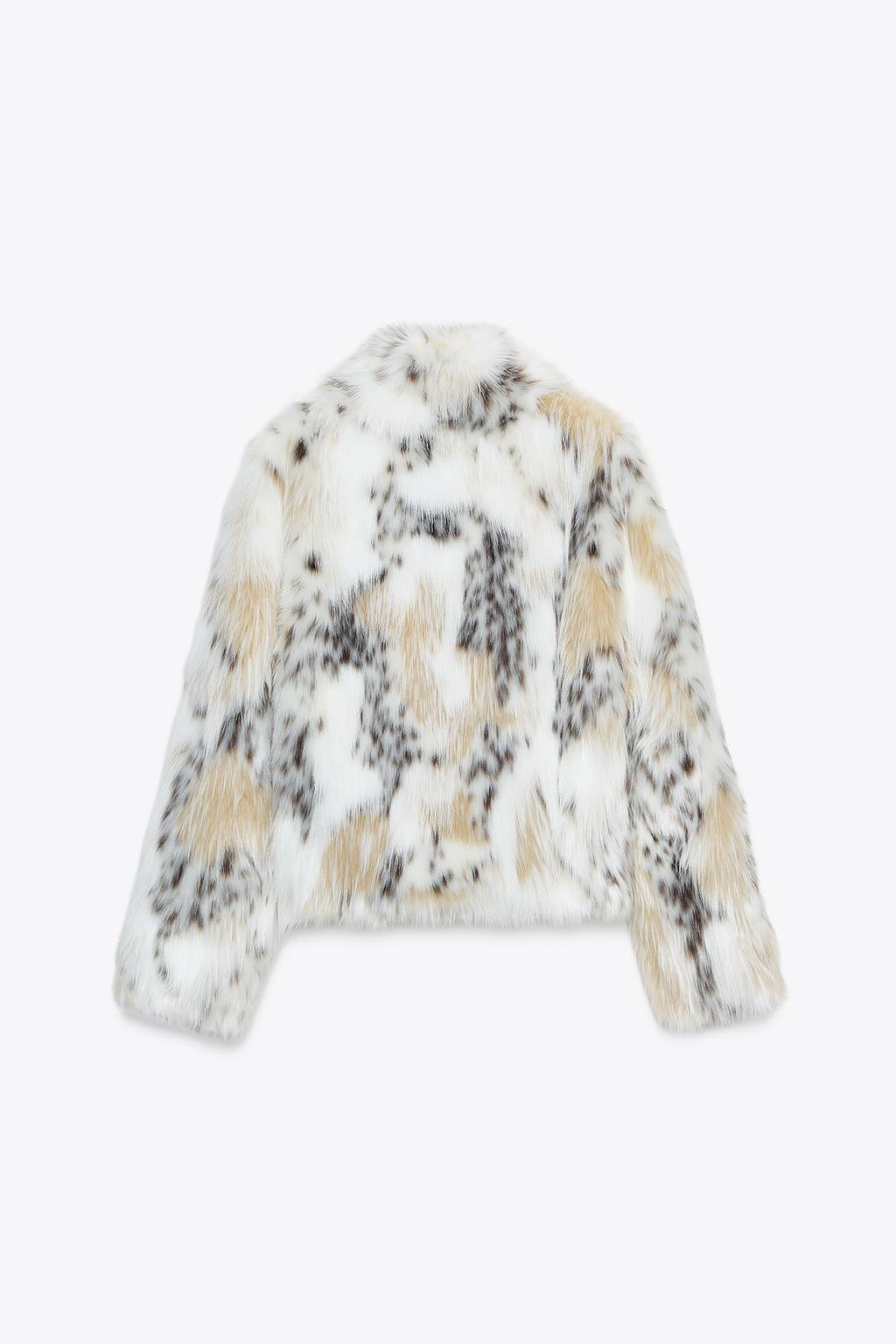 КУРТКА ИЗ ИСКУССТВЕННОГО МЕХА — ZW COLLECTION