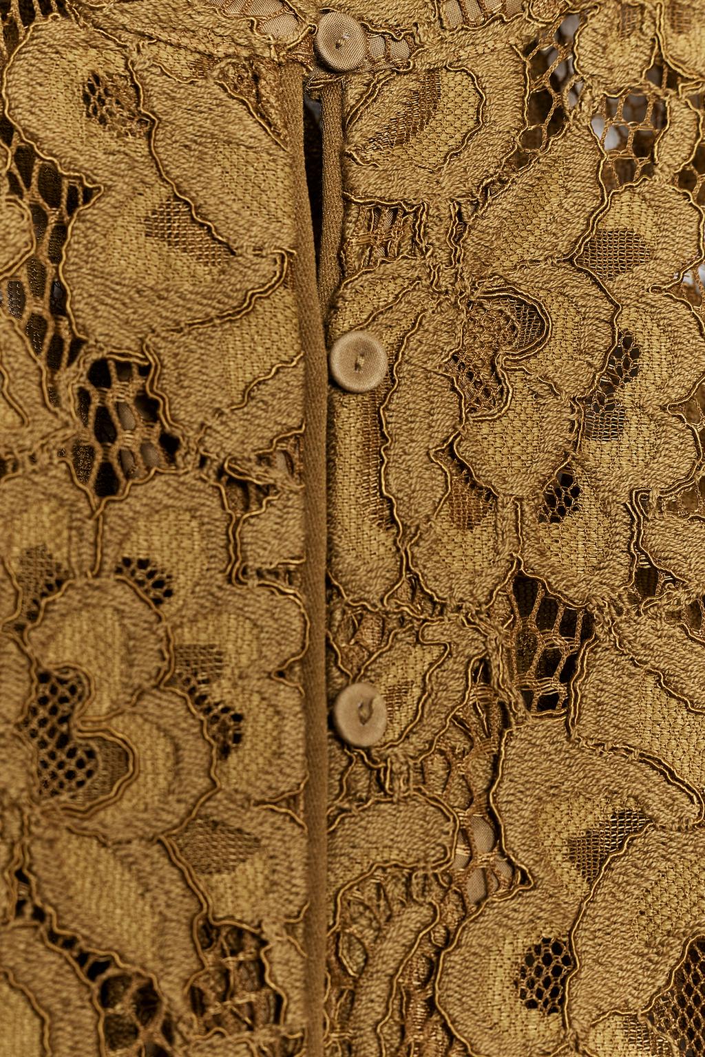 КРУЖЕВНАЯ КУРТКА С РУКАВАМИ-БУФАМИ — ZW COLLECTION