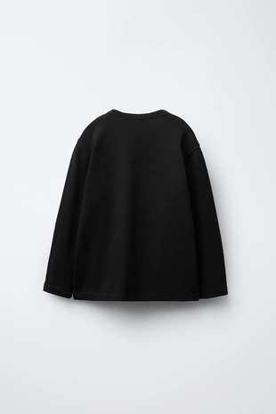 Black | 4424/799/800 - Zara Пижама «скелет» с эффектом свечения в темноте, 6–14 лет