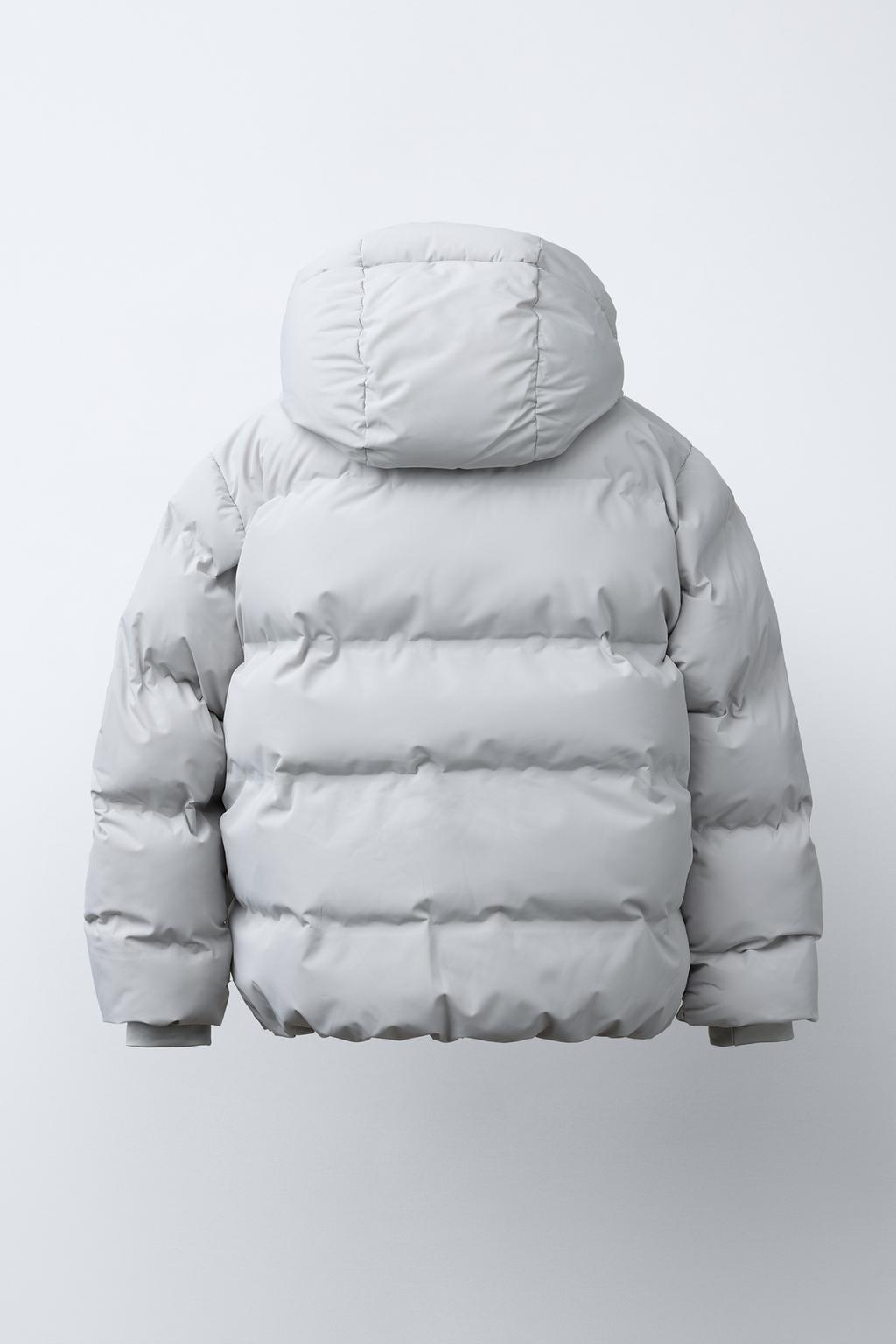 СТЕГАНЫЙ ПАЛЬТО С НАШИВКОЙ WATER REPELLENT
