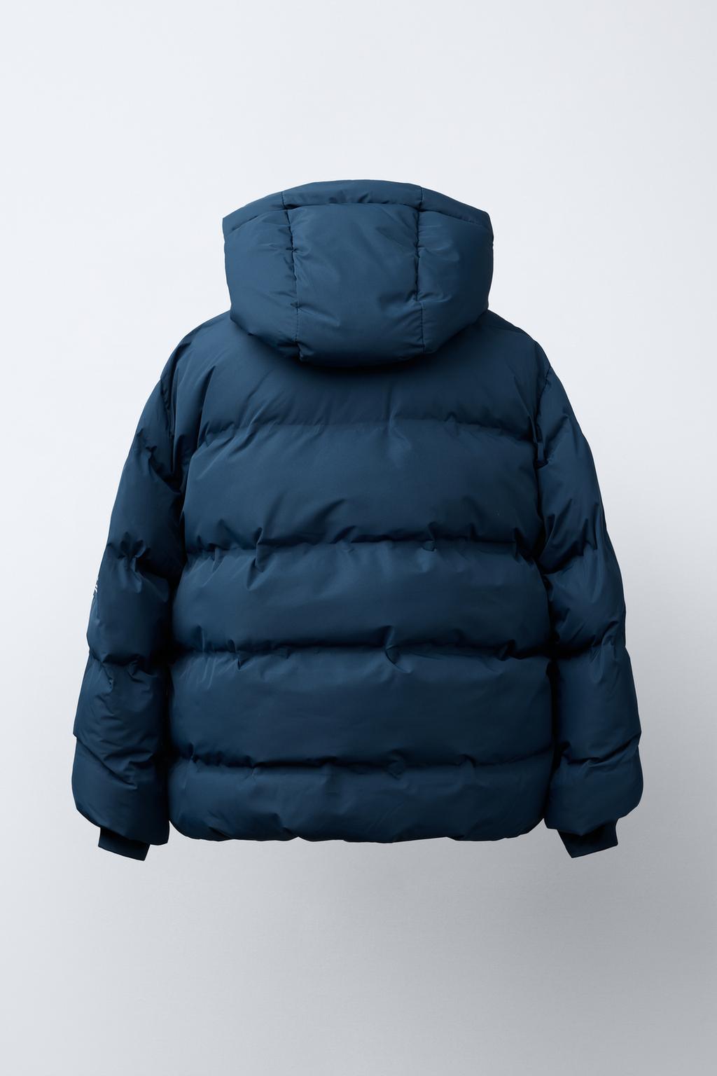 СТЕГАНЫЙ ПАЛЬТО С НАШИВКОЙ WATER REPELLENT
