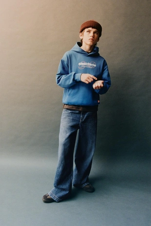 Купить Zara Худи с капюшоном и надписью