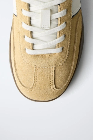 Кожаные кроссовки- Заказать в России