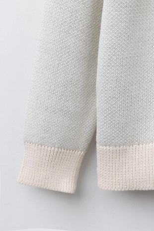 Трикотажный джемпер с вышивкой- Заказать в России