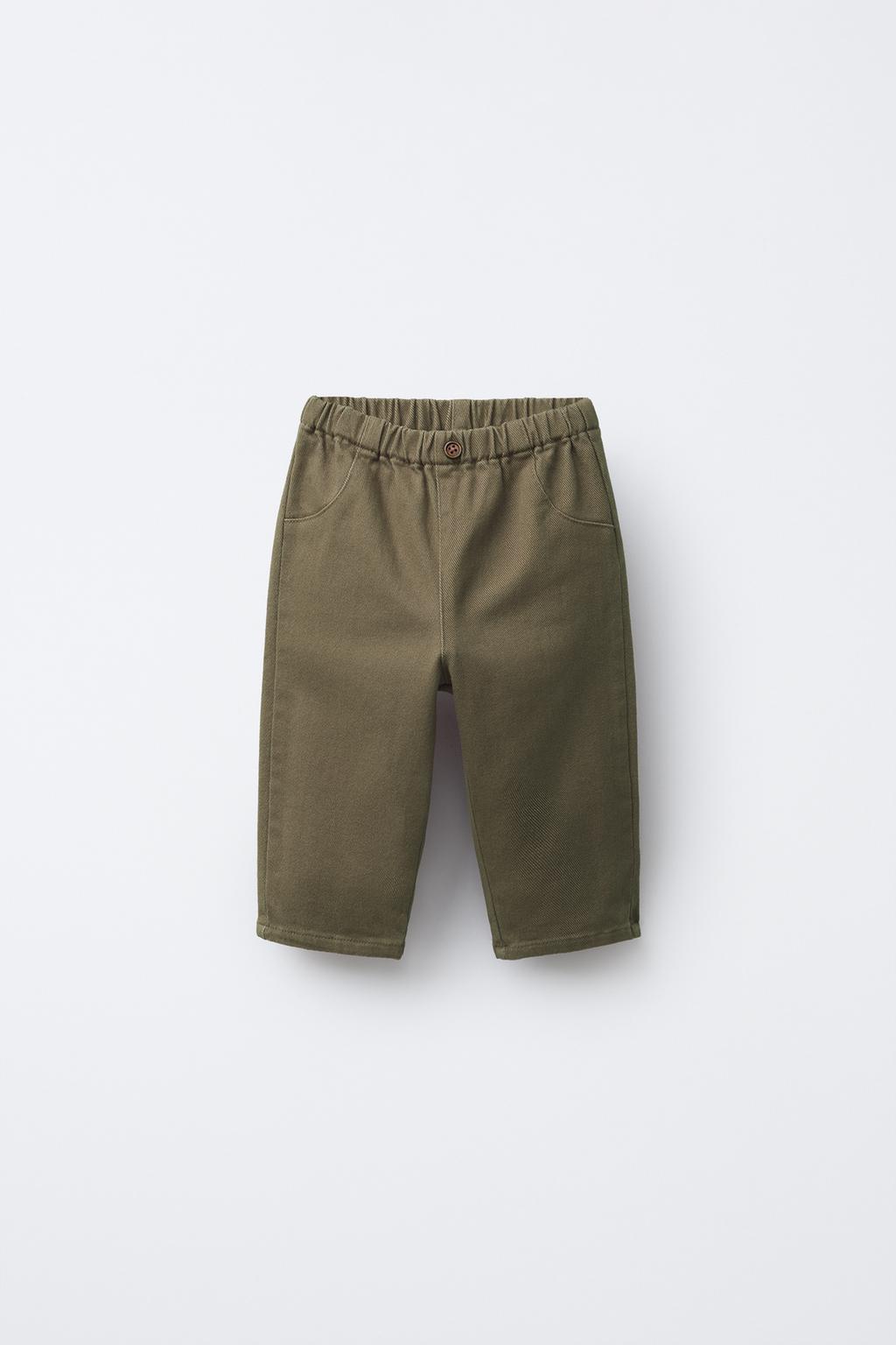 БРЮКИ BAGGY ИЗ ТВИЛА
