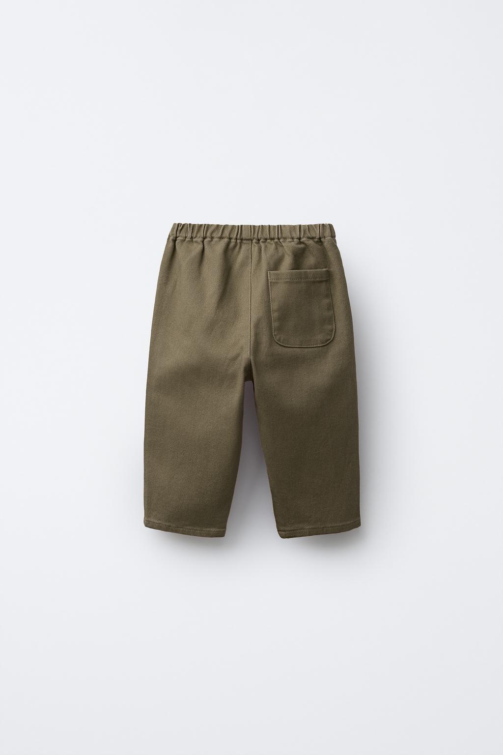 БРЮКИ BAGGY ИЗ ТВИЛА