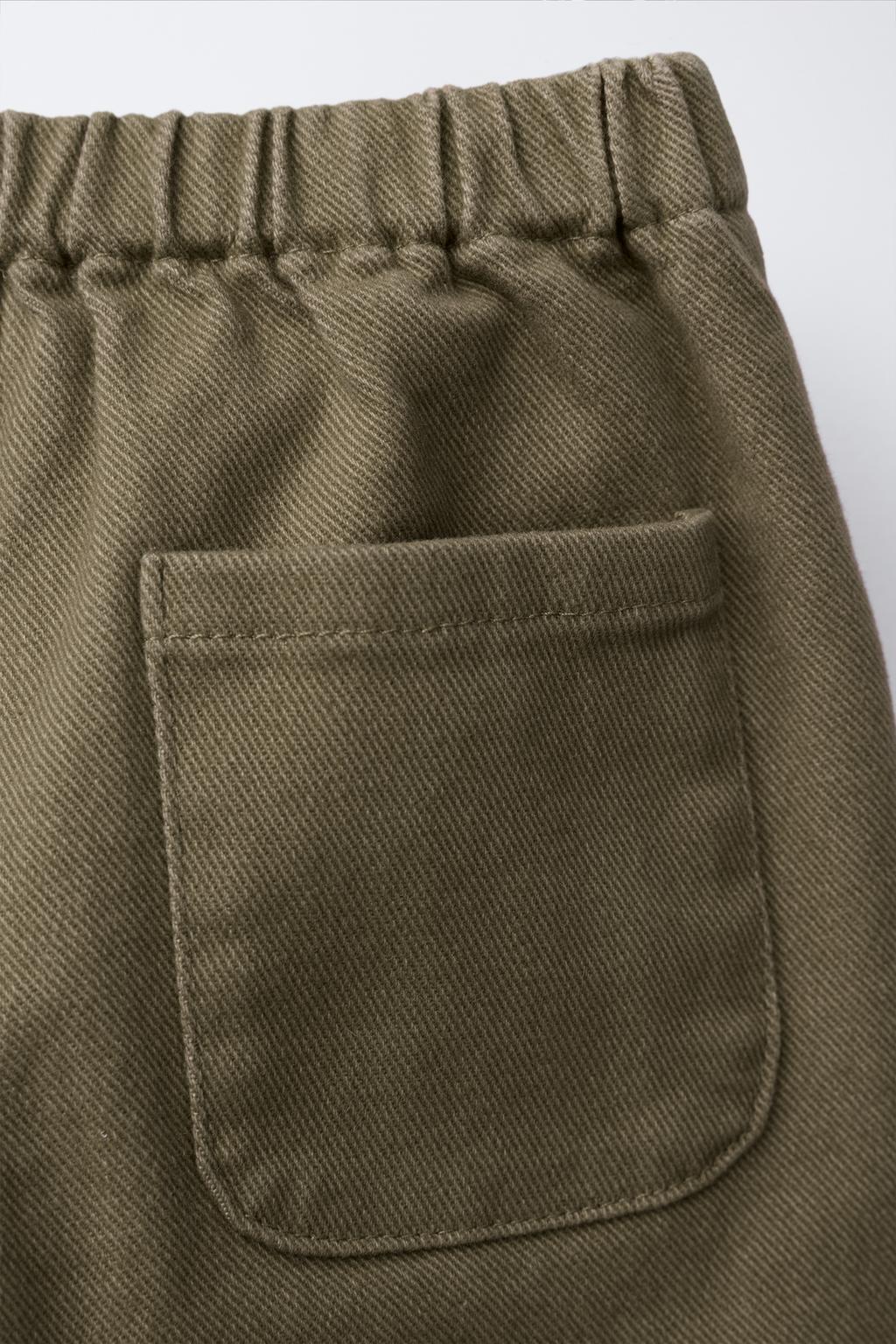 БРЮКИ BAGGY ИЗ ТВИЛА