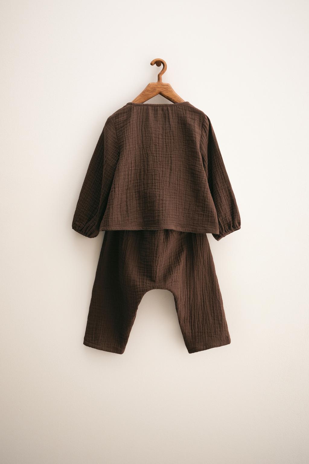 ZARA TIMELESS - ОДНОТОННЫЙ ТЕКСТУРНЫЙ КОМПЛЕКТ