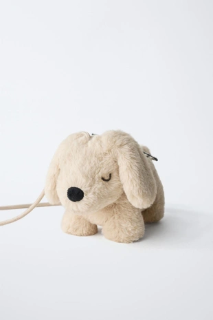 Сумка в виде щенка из искусственного меха- Заказать в России