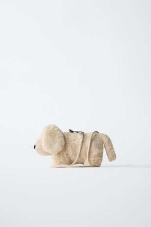 Сумка в виде щенка из искусственного меха- Заказать в России