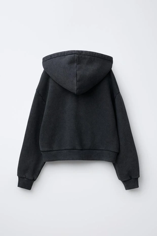 Купить Zara Толстовка GARMENT DYE