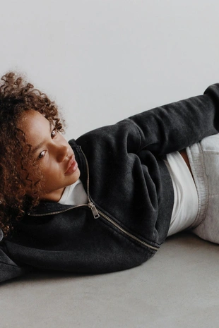 Толстовка GARMENT DYE- Заказать в России