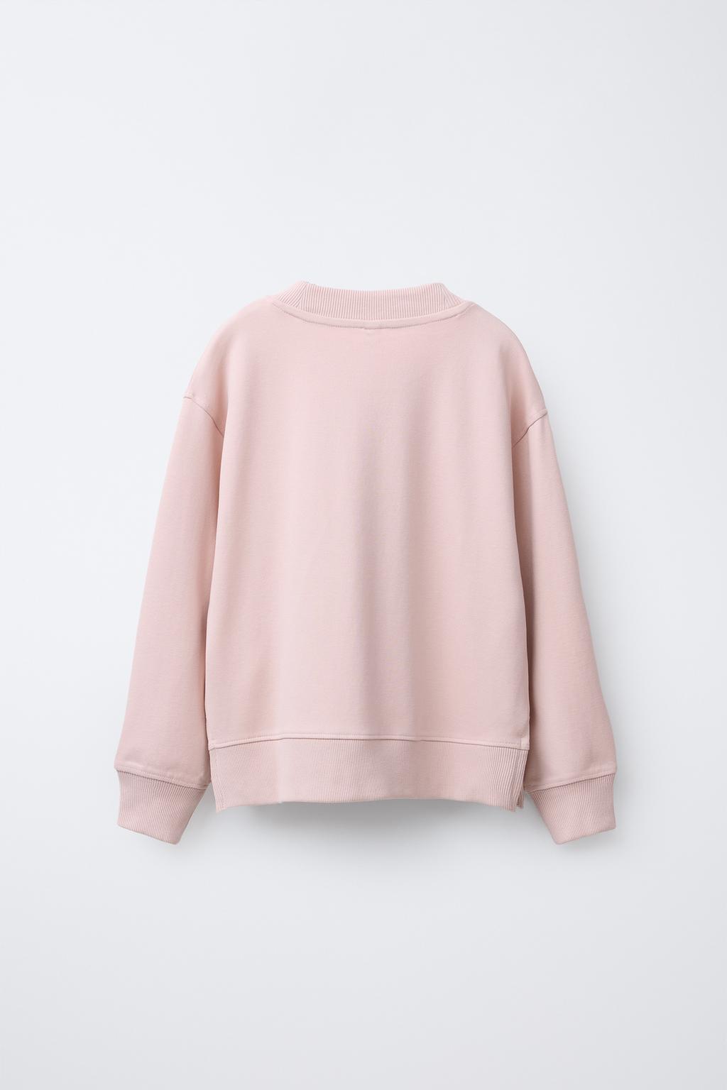 КОМПЛЕКТ ИЗ ТОЛСТОВКИ И БРЮК WIDE LEG ИЗ ФЛИСА, ОДНОТОННЫЙ