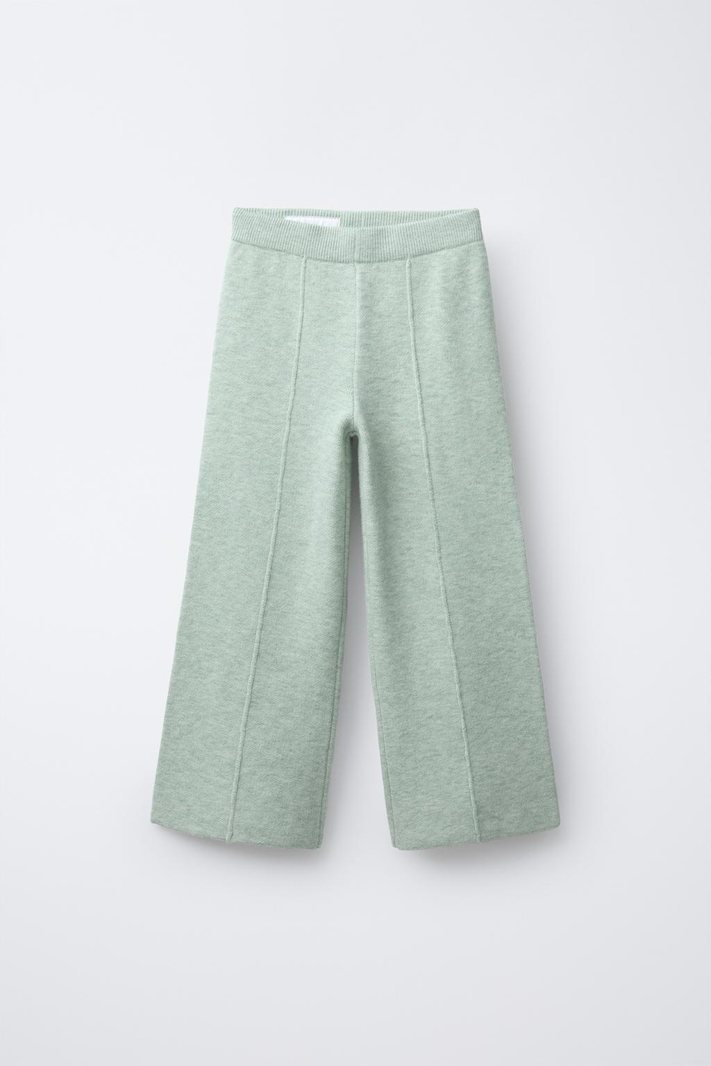 ТРИКОТАЖНЫЕ БРЮКИ WIDE LEG