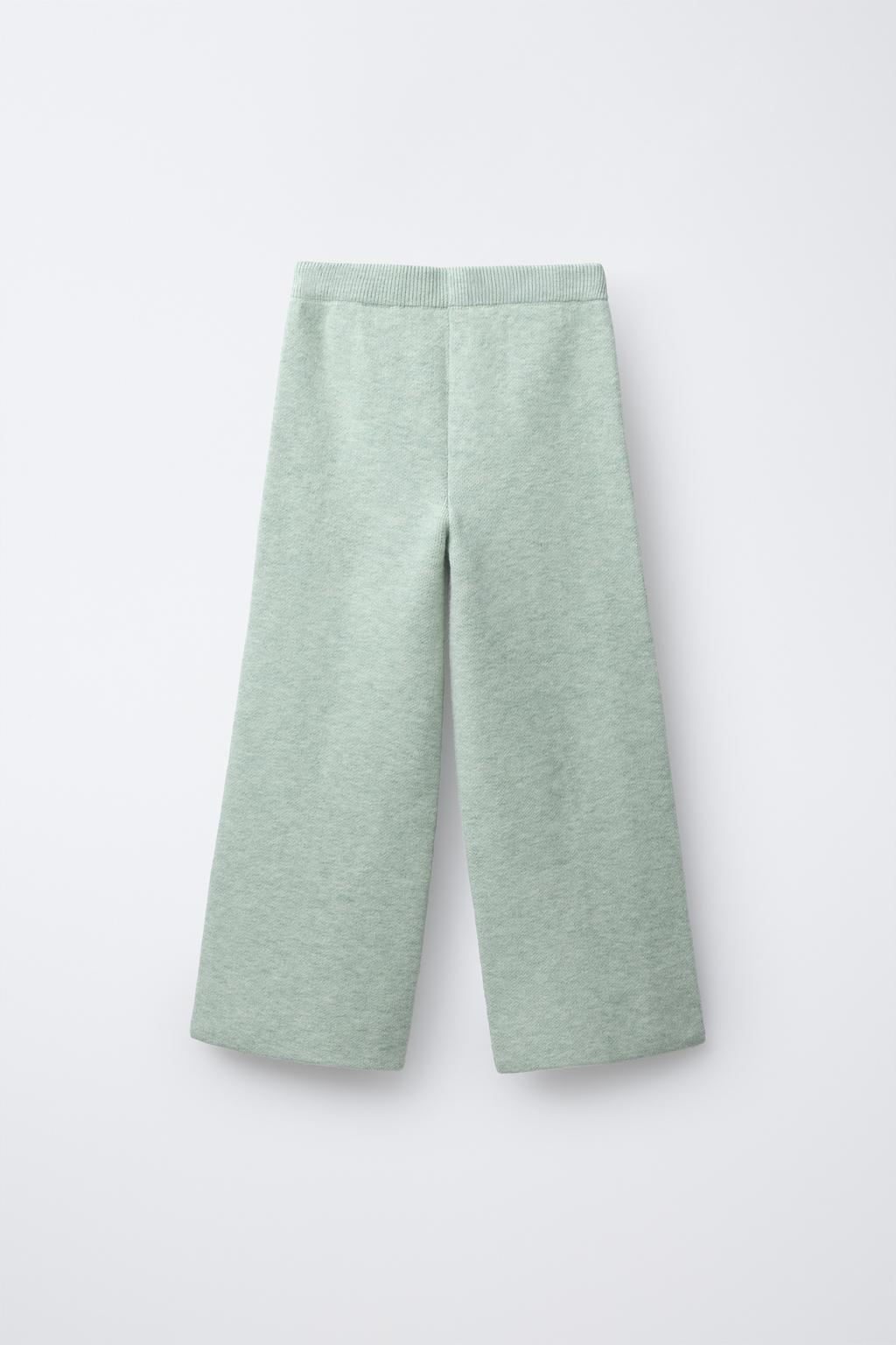 ТРИКОТАЖНЫЕ БРЮКИ WIDE LEG