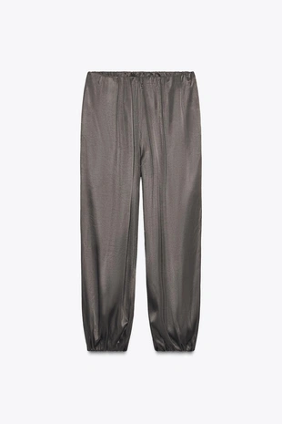 Атласные брюки-шаровары- Заказать в России