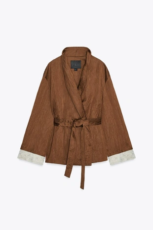 Жаккардовый жакет-кимоно — ZW COLLECTION- Заказать в России