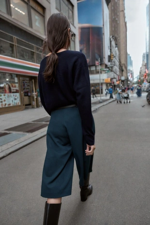 Длинные бермуды с ремнем- Заказать в России