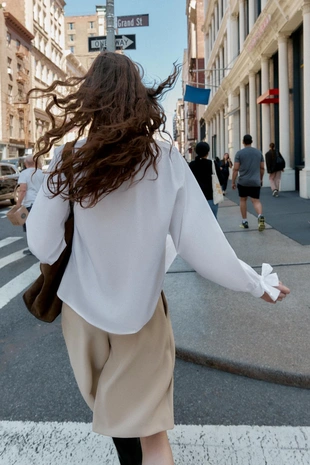 Бермуды с перекрестной застежкой- Заказать в России