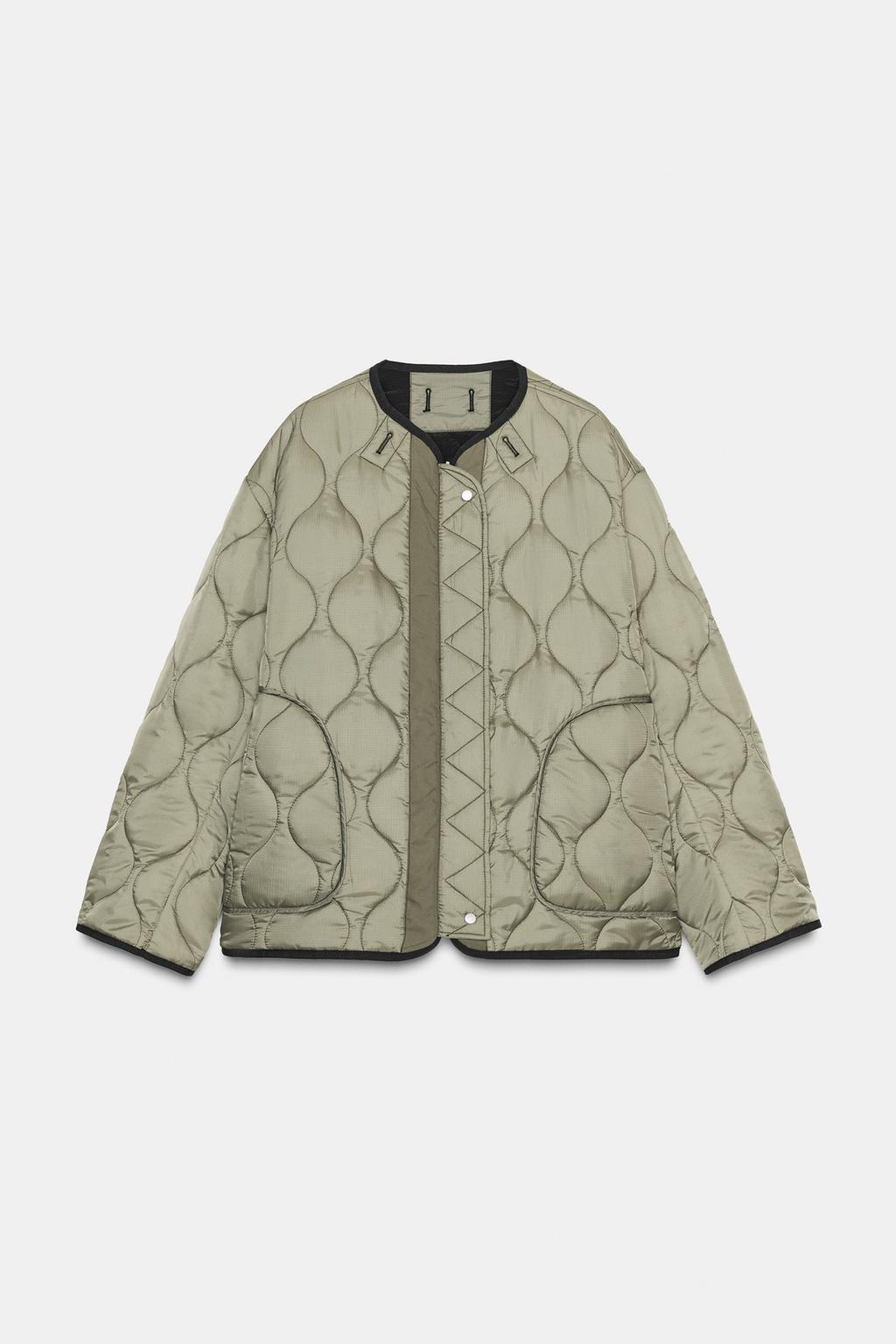 ДВУСТОРОННЯЯ СТЕГАНАЯ КУРТКА — ZW COLLECTION