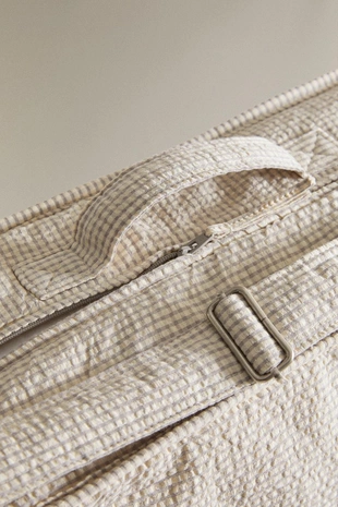 Детский чемодан с клетчатым узором- Заказать в России