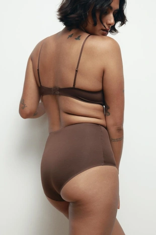 Бралетт из смесового полиамида на бретелях