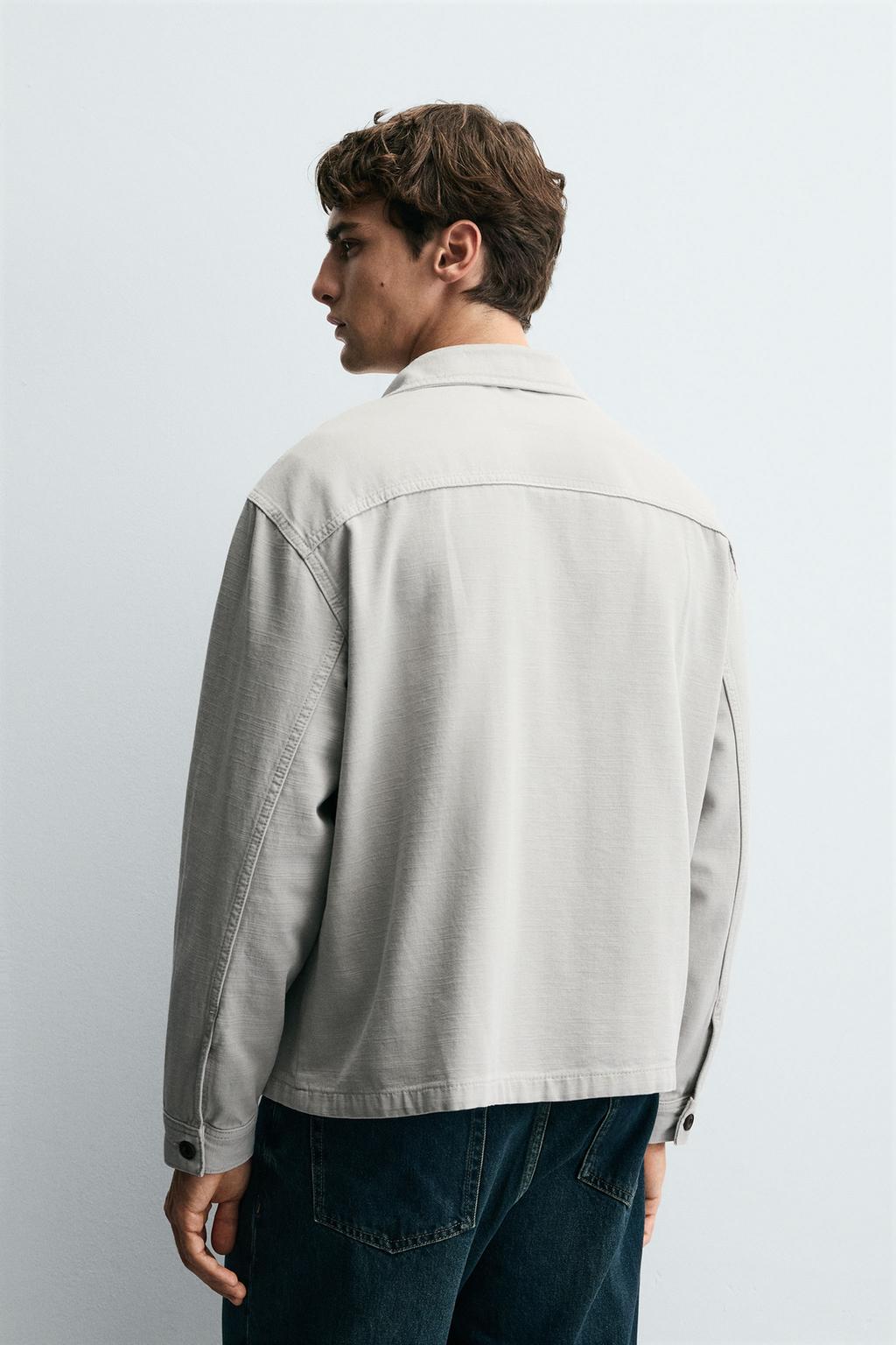 КУРТКА-РУБАШКА BOXY FIT В ЕЛОЧКУ