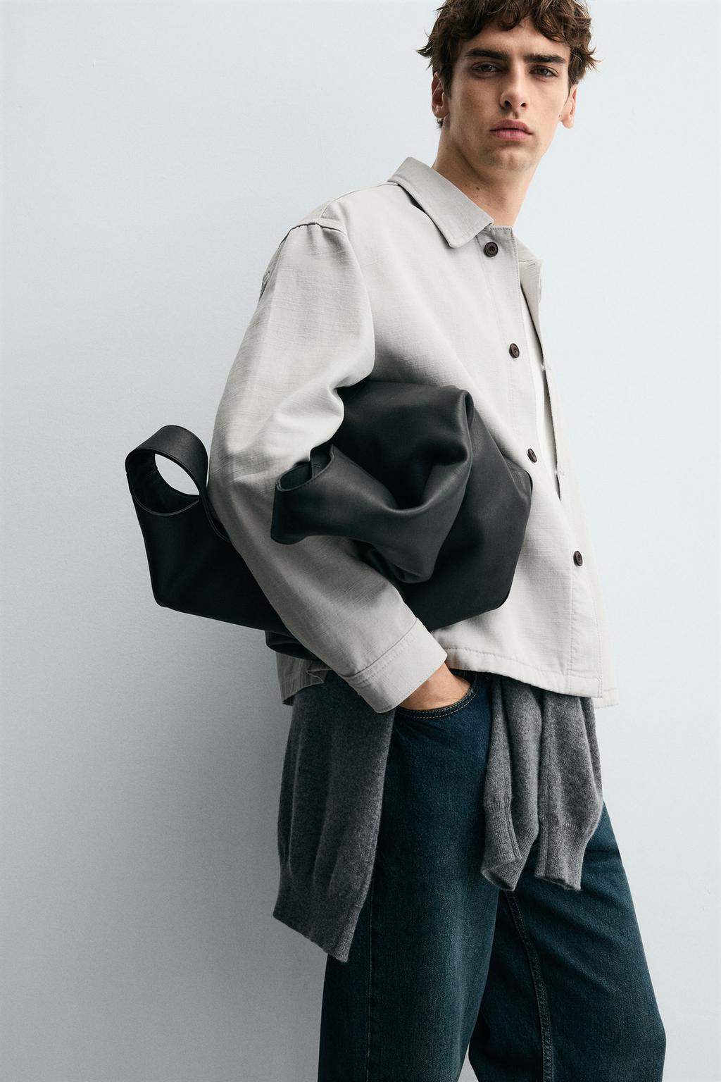 КУРТКА-РУБАШКА BOXY FIT В ЕЛОЧКУ