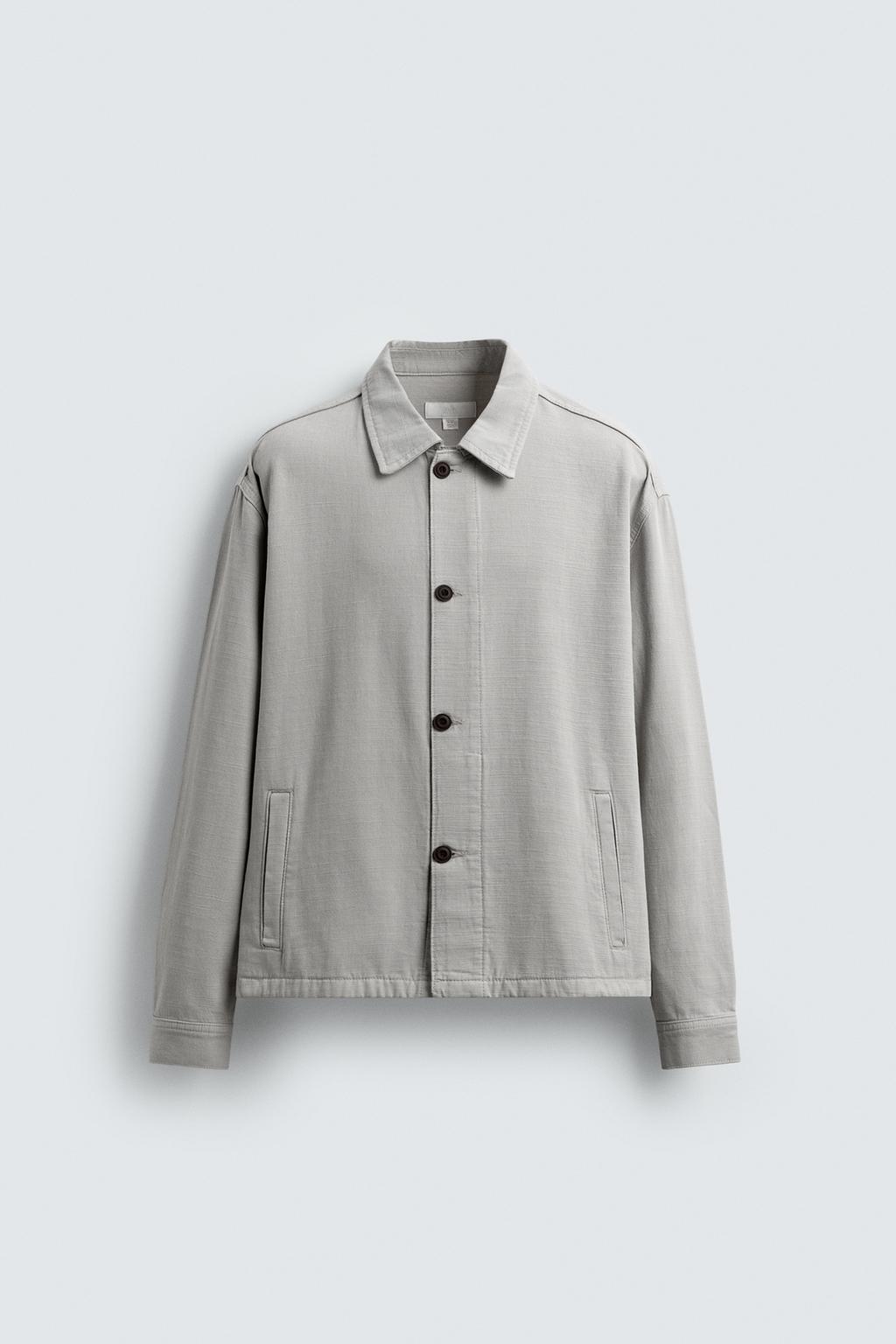 КУРТКА-РУБАШКА BOXY FIT В ЕЛОЧКУ