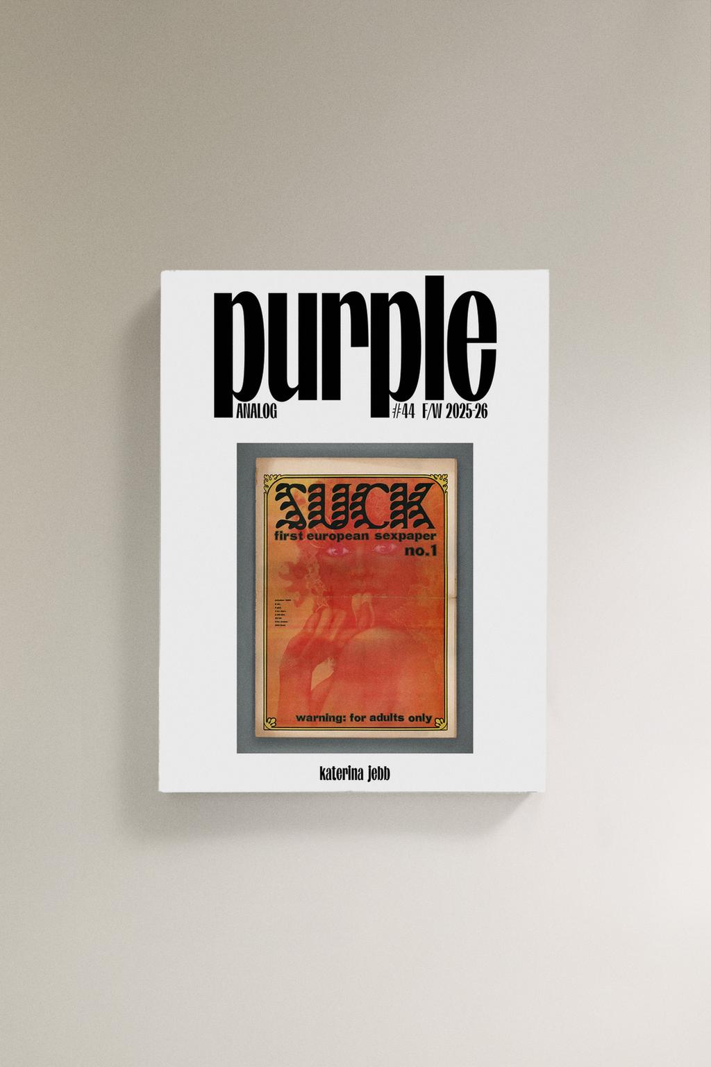 Журнал purple 44 фиолетовый