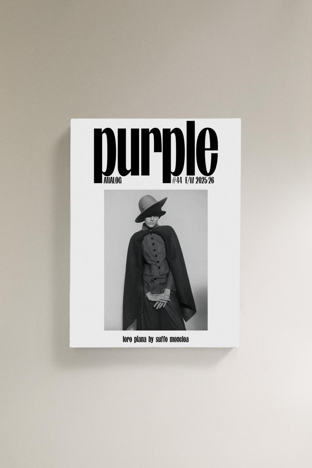 Журнал purple 44 фиолетовый