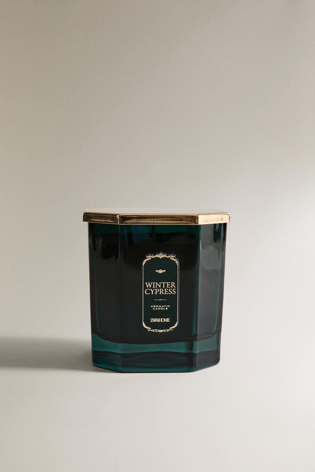 (280 g) зимняя свеча с ароматом кипариса