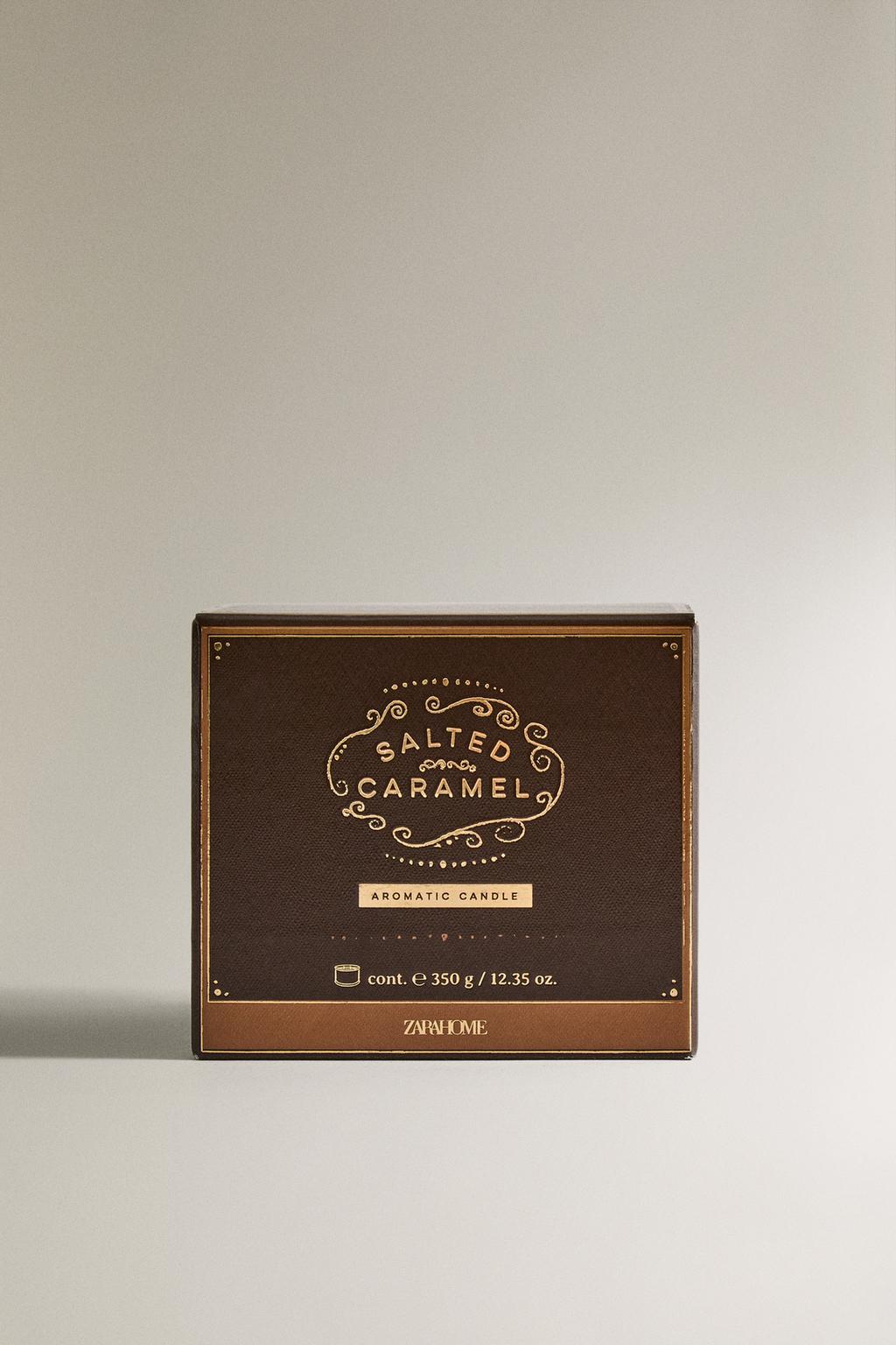 (350 g) подсоленный карамельный ароматический свеча