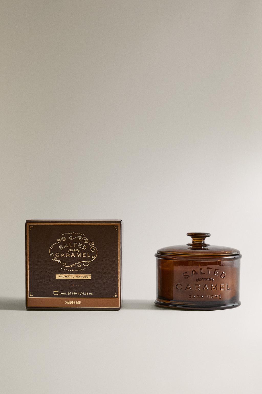 (180 г) ароматическая свеча salted caramel