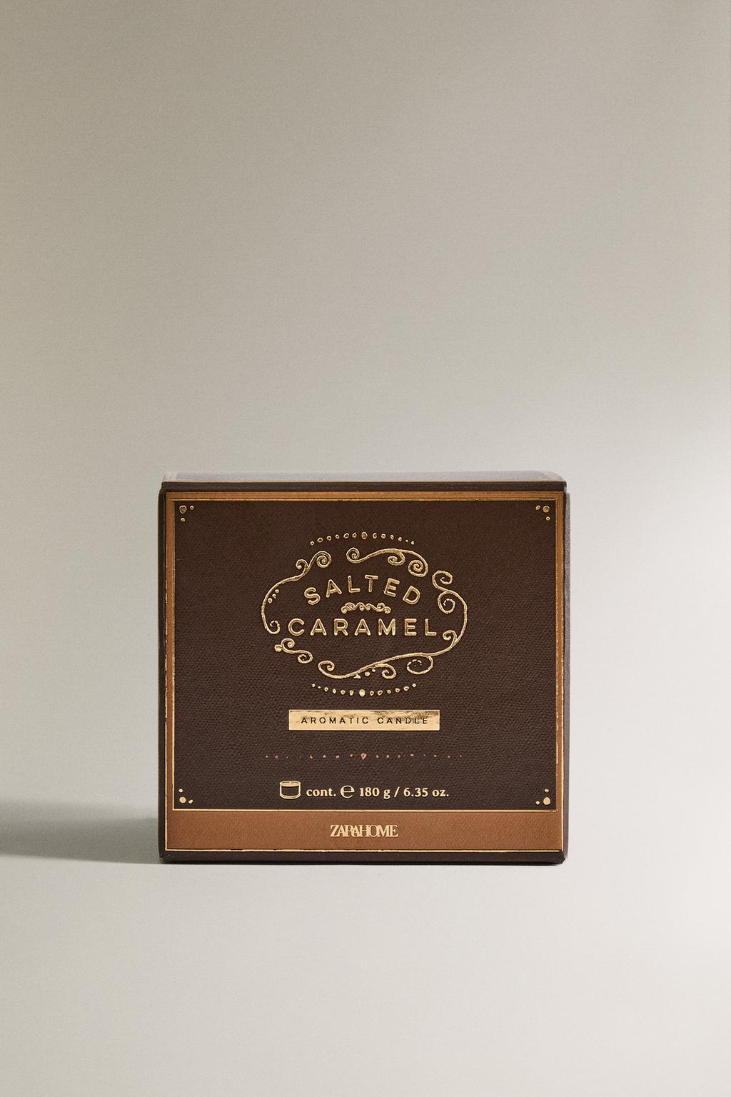 (180 г) ароматическая свеча salted caramel