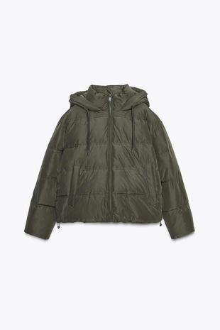 Короткий анорак с капюшоном WATER AND WIND PROTECTION- Заказать в России